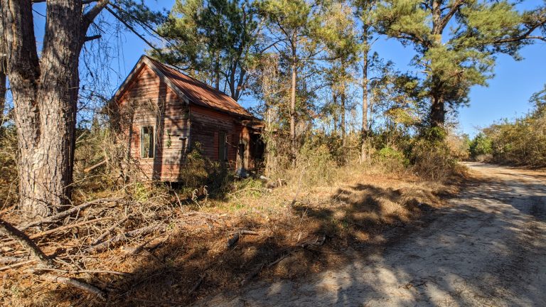 Old School House Fades Into the Past