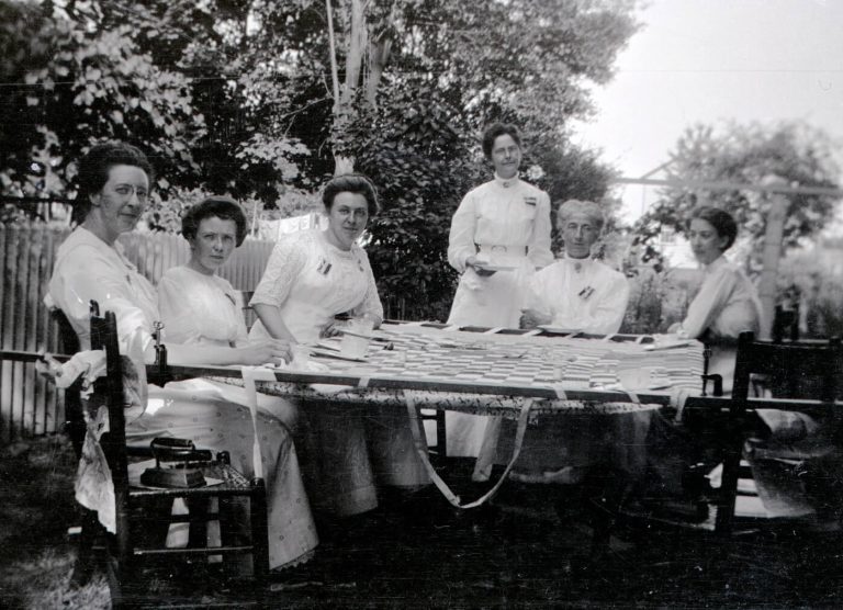 Stitching Stories and Building Community: What was a Quilting Bee?